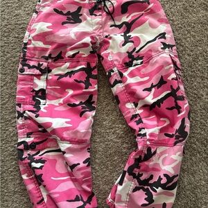 Rothco Pink Camo Kids Cargo Pants